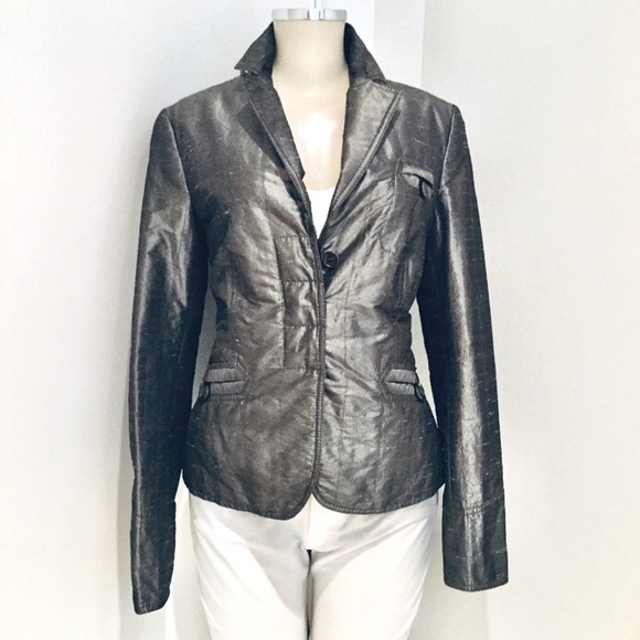 ARMANI COLLEZIONI OLIVE BLAZER - Picture 3 of 10